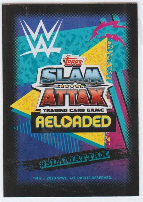 Topps Slam Attax Reloaded Toni Storm Ebay