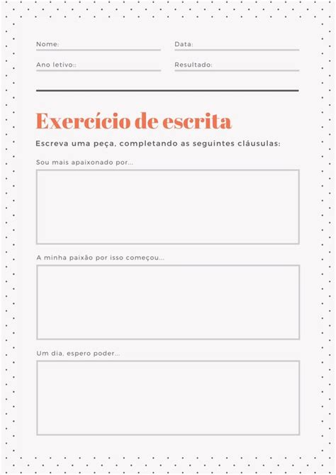 Folha Para Fazer Trabalho - Modelos de folhas de trabalho imprimíveis grátis e personalizados para ...