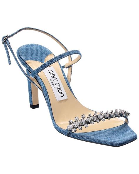 Jimmy Choo Meira Denim Sandal