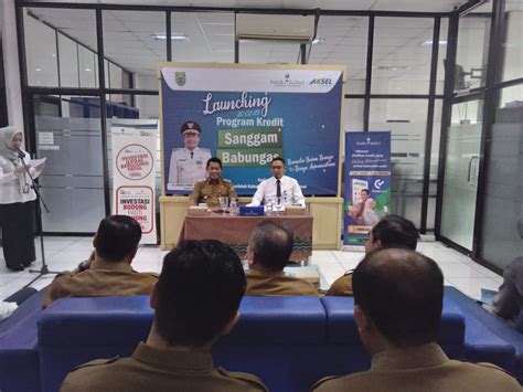 Pemkab Balangan Bersama Bank Kalsel Luncurkan Program Kredit Sanggam