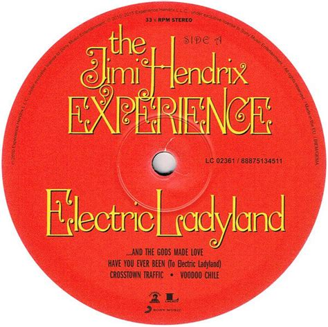 Jimi Hendrix Experience Electric Ladyland