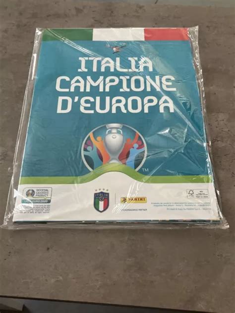 Panini Poster Italia Campione D Europa Euro Set Complet Scell Eur