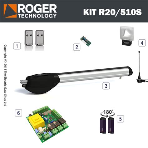 R V Electric Gate Kit Single Roger Trade Centre Official