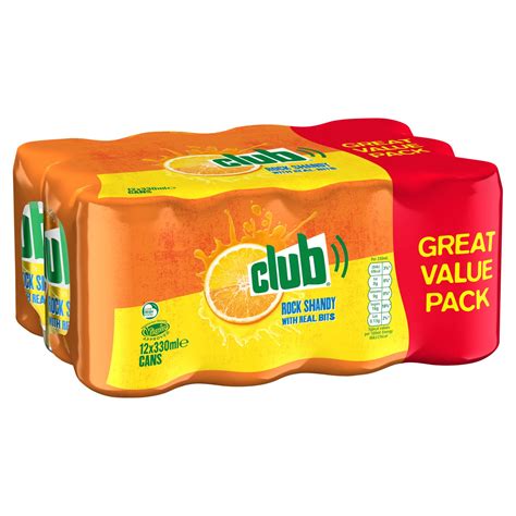 Club Rock Shandy Cans 12 Pack 330 Ml Storefront En