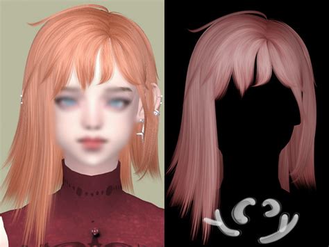 The Sims Resource Zao F Smart Hair