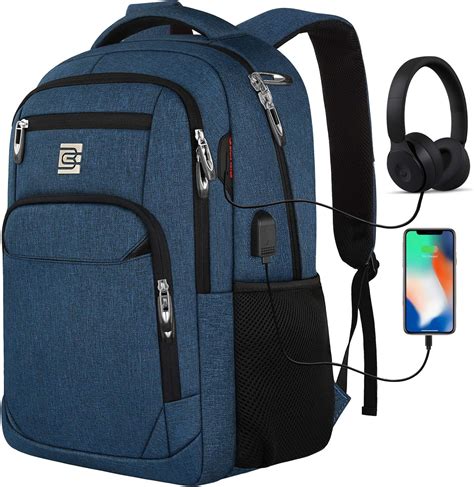 Marcello Sac Dos Ordinateur Avec USB Charging Port Rsistant L