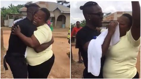 Emotional Moment Mother Reunites With Her Son After Years Apart