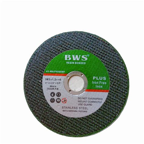 Jual Batu Potong Gerinta BWS Wheel Hijau 4 Inch Mata Potong Gerinda