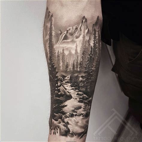forearm nature tattoo 6