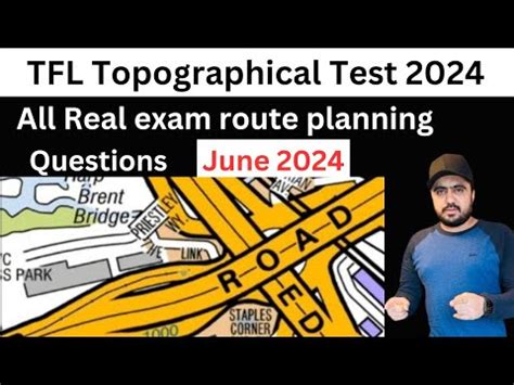 Tfl Topographical Skills Assessment Test Tfl Real Route Planning