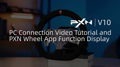 PXN V9 Gaming Steering Wheel Tutorial For Testing On PC Switch D Input