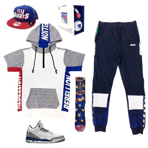 Air Jordan 3 Og True Blue Outfit Socks Outfits For Teenage Guys