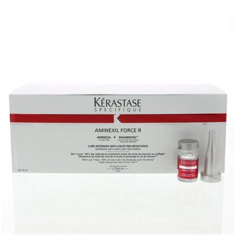 Kerastase Aminexil Force R Intensive Anti Hair Loss Treatment 42 X 6ml