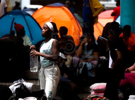 Migrantes varados en la Ciudad de México Agencia 24mm