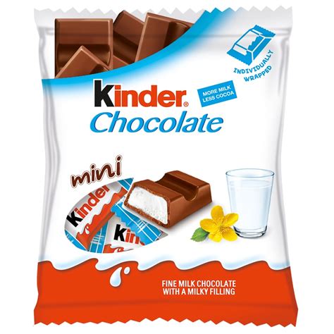 Kinder Chocolate Mini Bag 120g Looters