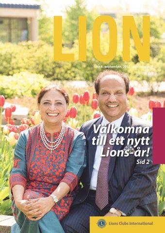 Lions Clubs International MD101 Sverige Arkiv 2017 2018