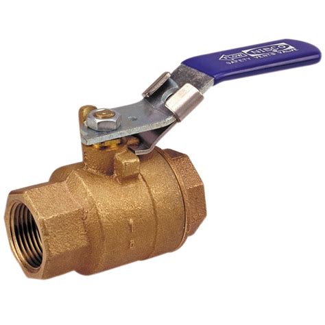 NIBCO T 585 70 SV Cast Bronze Ball Valve With Safety Vent Two Piece