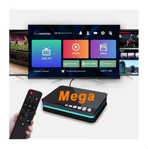 T Best M3u IP TV Box Support Megaott Subscription 4k IP TV Smarters Pro