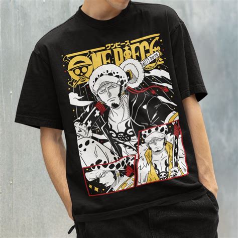 One Piece T Shirts Trafalgar Law Unique Graphic T Shirt One Piece Store