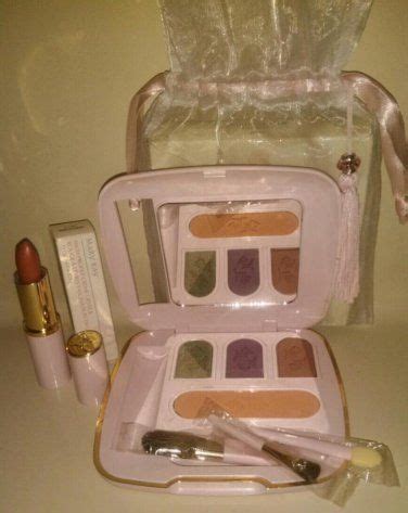 Mary Kay Pink Vintage Custom Compact Set Filled Mary Kay Cosmetics