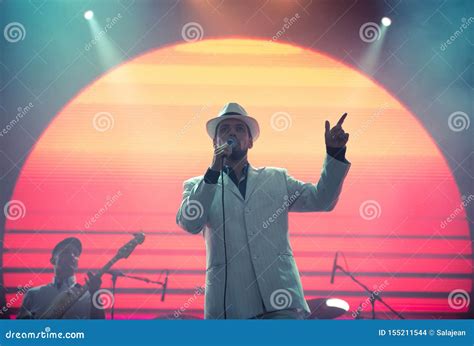 Live Ska Concert On The Stage Editorial Stock Image Image Of Loud