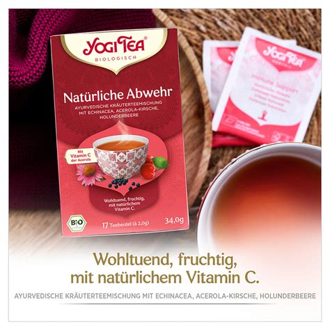 Yogi Tea Nat Rliche Abwehr Bio Filterbeutel X Gramm Medpex