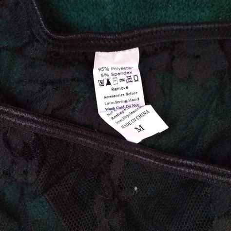 Lilosy Intimates Sleepwear New Lilosy Sexy Floral Lace Sheer Petite Black Piece Lingerie