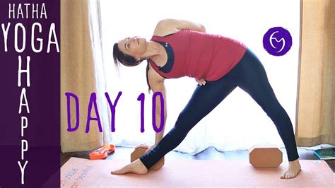 40 Minutes Hatha Yoga Happiness Never Take Anyone Personally Day 10