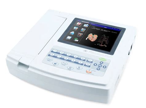 Contec Ecg G Ecg Ekg Machine Channels Leads Professional