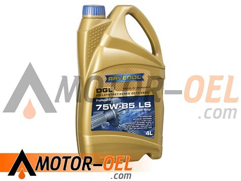 4 Liter RAVENOL DGL SAE 75W-85 GL-5 LS, Getriebeöl