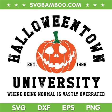 Halloweentown University Est 1998 SVG