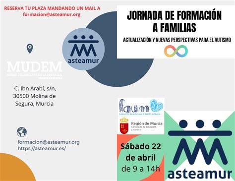 I Jornada para familias sobre Autismo de Asteamur Actualización y