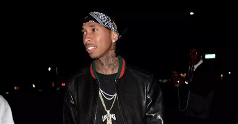 Tyga Ignores Sex Tape Drama As He Parties With His New Girlfriend Until Am Mirror Online