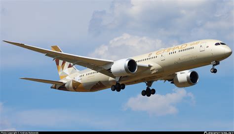 A6 Blw Etihad Airways Boeing 787 9 Dreamliner Photo By Andrzej Makowski