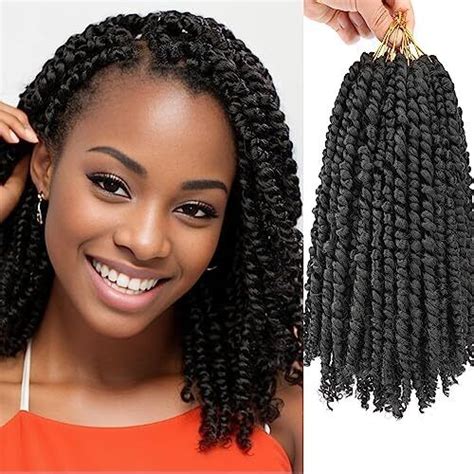 Passion Twist Hair 10 Inch 9 Packs Passion Twist Crochet 10 Inch Pack