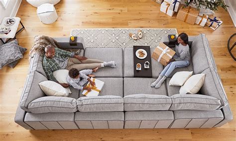 modular pit sectional sofa baci living room
