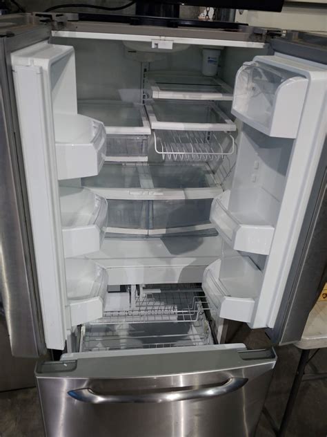 Ge Profile Stainless Steel French Door Refrigerator With Bottom Freezer