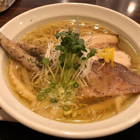 『塩そば880円』おとなの塩sobaのレビュー ラーメンデータベース