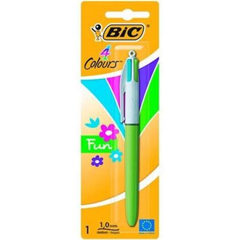 Boligrafo Bic 4 Colores Pastel 20