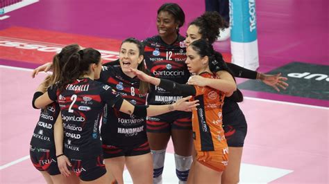 Pallavolo Coppa Italia A F Perugia Annichilisce Talmassons E Va In