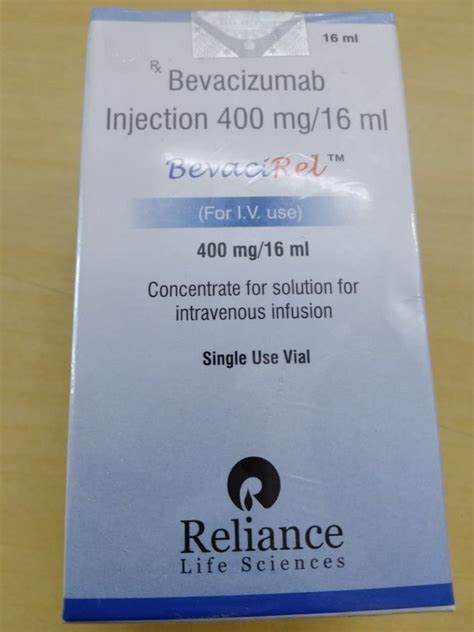 Rx Reliance Life Science Mg Bevacizumab Injection Dosage Form