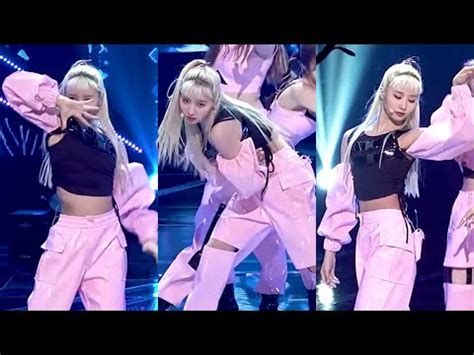 Hot Issue Gratata Yebin Fancam Inkigayo Youtube