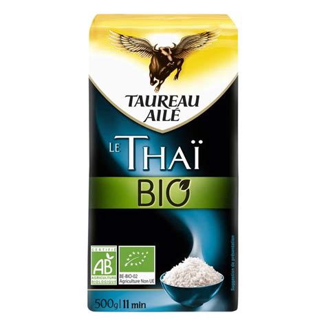 Riz thaï BIO Taureau Ailé 500 g Bam courses Courses en Ligne