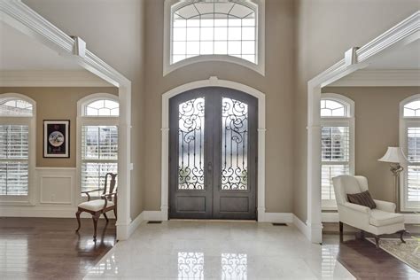 Beautiful Entry Way Big Foyer Open Foyer With Marble Floors Foyer