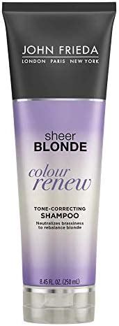 John Frieda Sheer Blonde Color Renew Purple Shampoo Tone Correcting