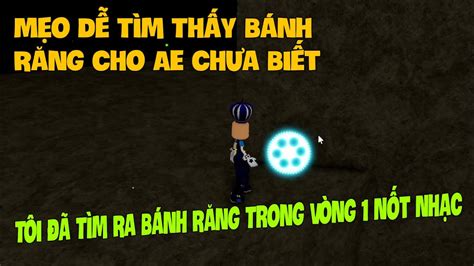 Roblox Các Vị Trí Spawm Bánh Răng và Cách Dễ Tìm Thấy Bánh Răng