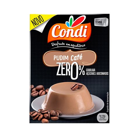 Pudim de Café Zero embalagem 22 g Condi Supermercado El Corte