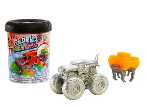 MONSTER TRUCK HOT WHEELS COLOR REVEAL 1 64
