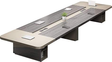 amazoncom nuipesn large rectangle meeting seminar table  storage
