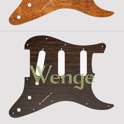 Van Dyke Harms Stratocaster Wood Pickguard Single Many Reverb